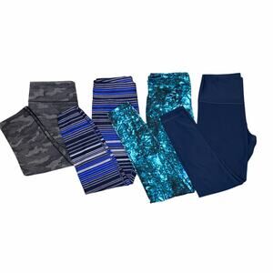 Women's Leggings Bundle Large Calvin Klein Champion Old Navy Capri & Full Length